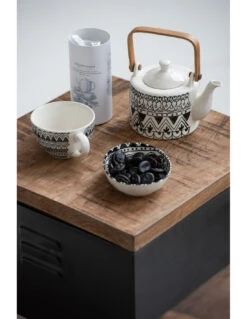 Tasse à Café + Soucoupe Monochrome Boho En Céramique Noir/blanc 8 Tasse à Café + Soucoupe Monochrome Boho En Céramique Noir/blanc -Magasin De Meubles De Qualité tasse a cafe soucoupe monochrome boho en ceramique noirblanc 3