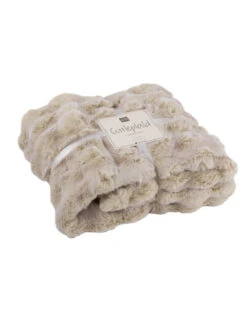 Plaid Wave Polyester Ivoire