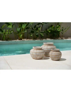 Vase Belly - Beton Naturel - S -Magasin De Meubles De Qualité vase belly beton naturel s 3