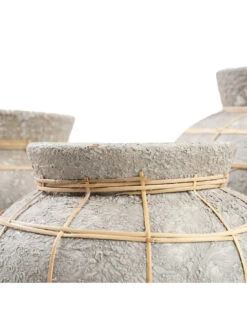 Vase Belly - Beton Naturel - S -Magasin De Meubles De Qualité vase belly beton naturel s 7