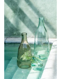 Vase Bouteille Verre Transparent -Magasin De Meubles De Qualité vase bouteille verre transparentj line 2