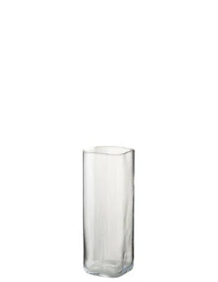 Vase Carré Transparent Petit à Droite
