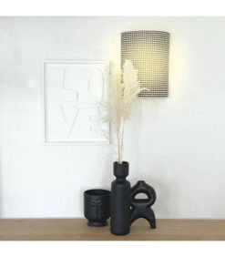 Vase Ceramic Long Noir -Magasin De Meubles De Qualité vase ceramic long noir 4