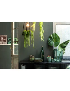 Vase Cylindre En Verre Vert Moyen -Magasin De Meubles De Qualité vase cylindre en verre vert moyenj line 2