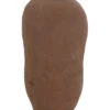 Vase En Papier Mâché Marron Grand