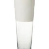 Vase En Verre De Delph Transparent/blanc Très Grand