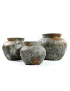 Vase Funky - Gris Antique - M -Magasin De Meubles De Qualité vase funky gris antique m 6