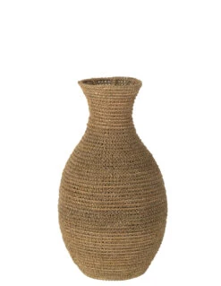 Vase Lise Seagrass Naturel Moyen