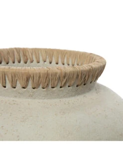 Vase Styly - Beton Naturel - L -Magasin De Meubles De Qualité vase styly beton naturel l 6