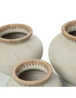 Vase Styly - Beton Naturel - L -Magasin De Meubles De Qualité vase styly beton naturel l 7