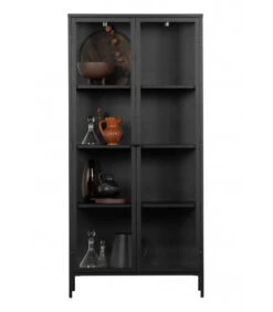 Vitrine An Métal Noir -Magasin De Meubles De Qualité vitrine an metal noir 3
