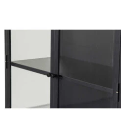 Vitrine An Métal Noir -Magasin De Meubles De Qualité vitrine an metal noir 4