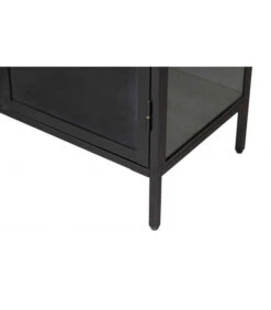 Vitrine An Métal Noir -Magasin De Meubles De Qualité vitrine an metal noir 5