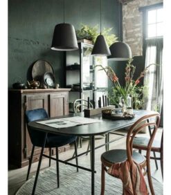 Vitrine An Métal Noir -Magasin De Meubles De Qualité vitrine an metal noir 7