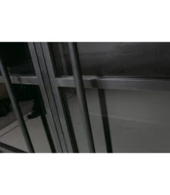 Vitrine Exhibit Métal Noir -Magasin De Meubles De Qualité vitrine exhibit metal noir 6